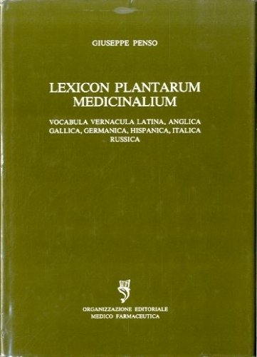 Lexicon plantarum medicinalium.