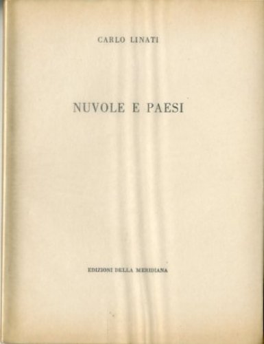 Nuvole e paesi.