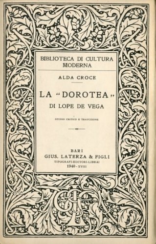 La 'Dorotea' di Lope de Vega.