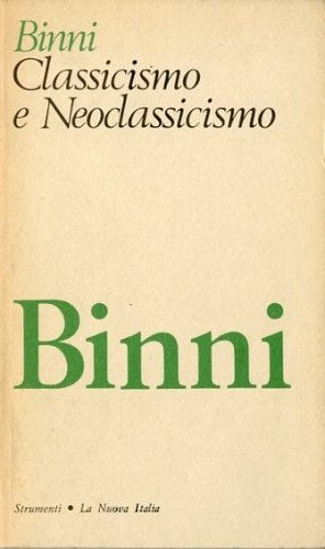 Classicismo e Neoclassicismo.