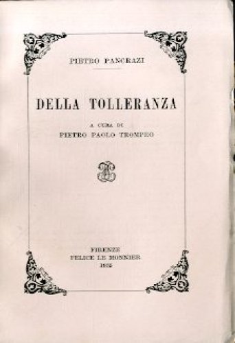 Della tolleranza.