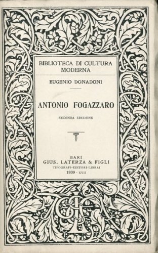 Antonio Fogazzaro.