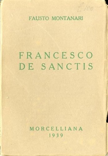 Francesco De Sanctis.