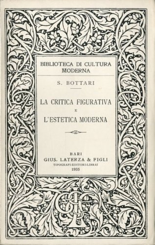 La critica figurativa e l'estetica moderna.