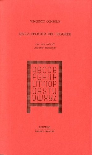 Della felicita' del leggere.