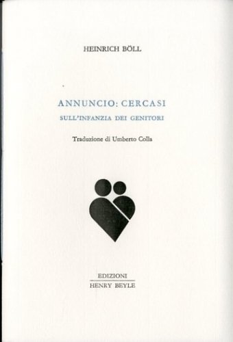 Annuncio: cercasi. Sull'infanzia dei genitori.
