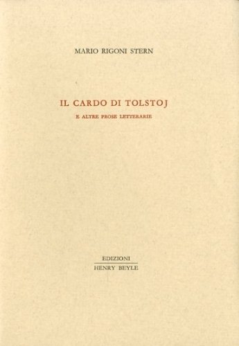 Il cardo di Tolstoj.