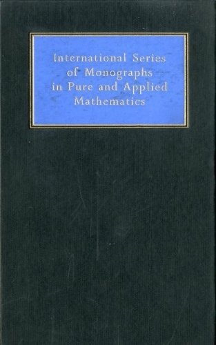 International series of monographs in pure and applied mathematics.