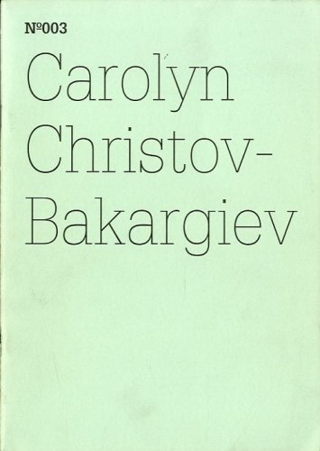 (Christov-Bakargiev) Carolyn Christov-Bakargiev.