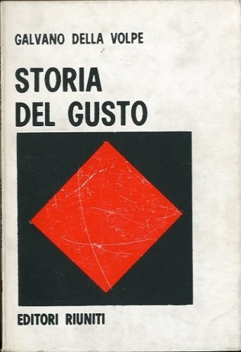 Storia del gusto.