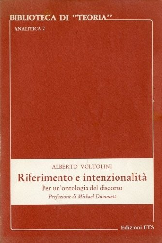 Riferimento e intenzionalita'.