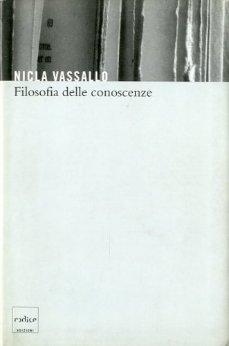 Filosofia delle conoscenze.