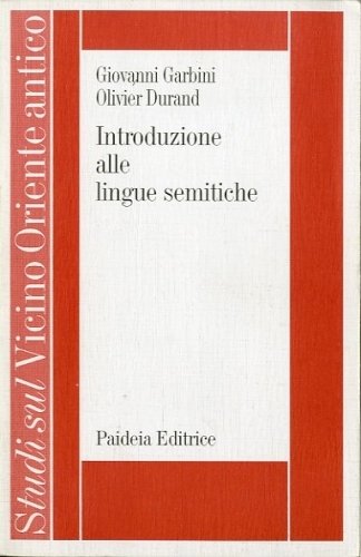 Introduzione alle lingue semitiche.