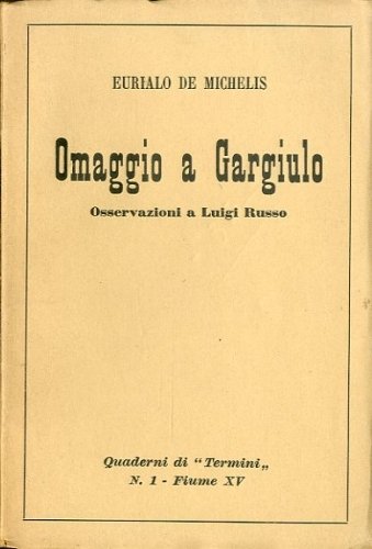 Omaggio a Gargiulo.