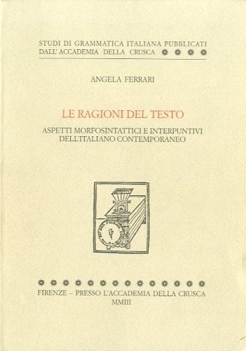 Le ragioni del testo.