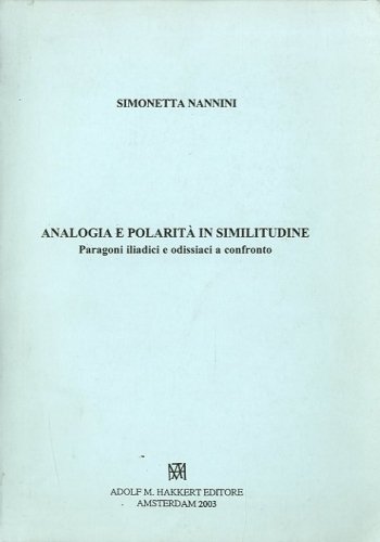 Analogia e polarita' in similitudine.