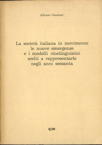 La societa' italiana in movimento, le nuove emergenze e i …