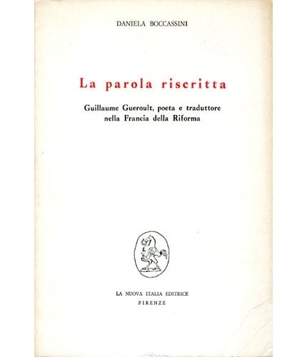 La parola riscritta.
