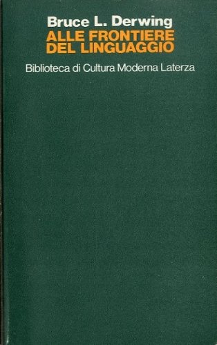 Alle frontiere del linguaggio.