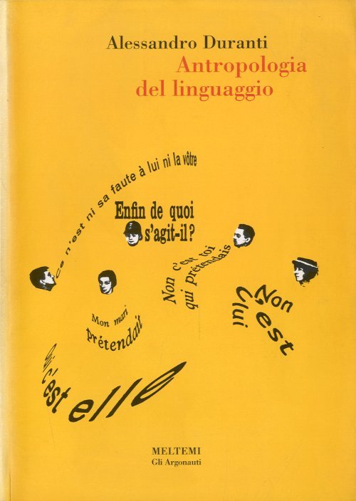 Antropologia del linguaggio.