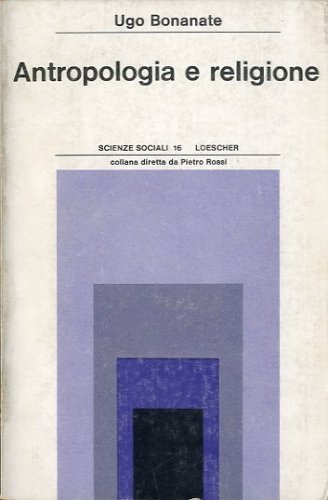 Antropologia e religione.