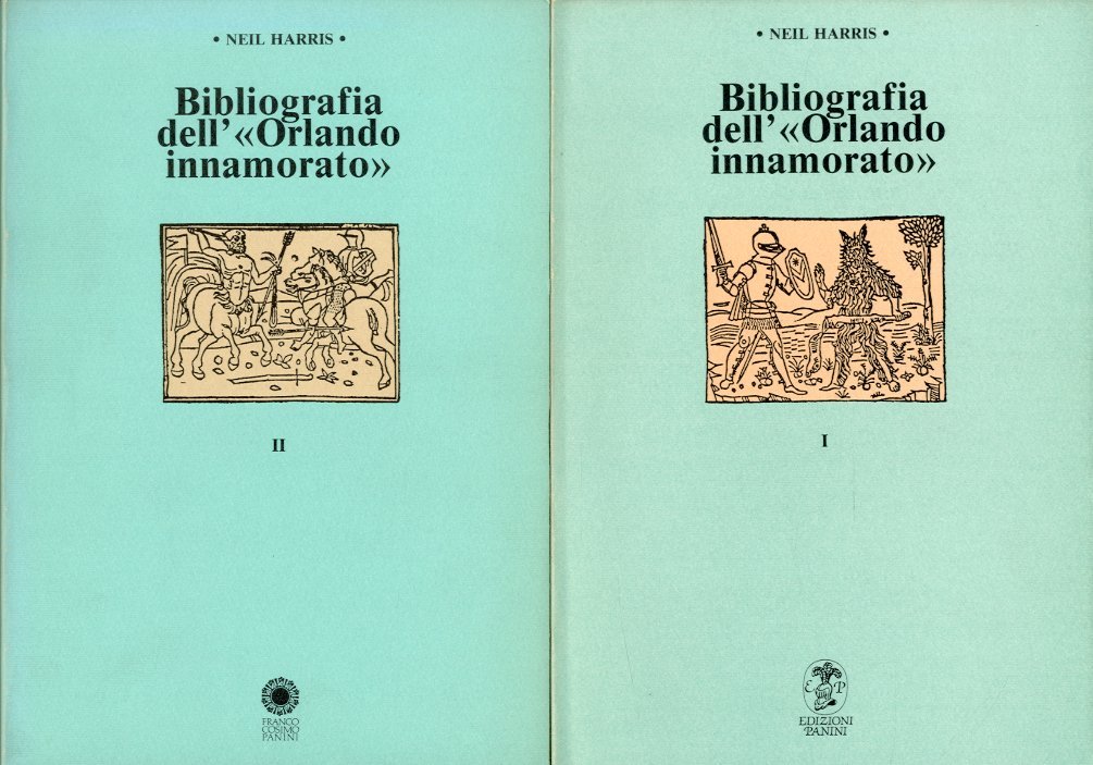 Bibliografia dell'Orlando innamorato.