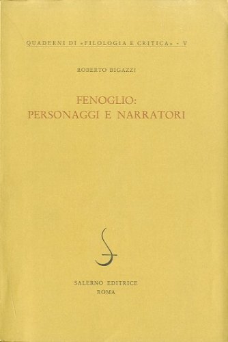 Fenoglio: personaggi e narratori.