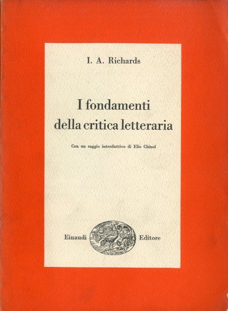 I fondamenti della critica letteraria.