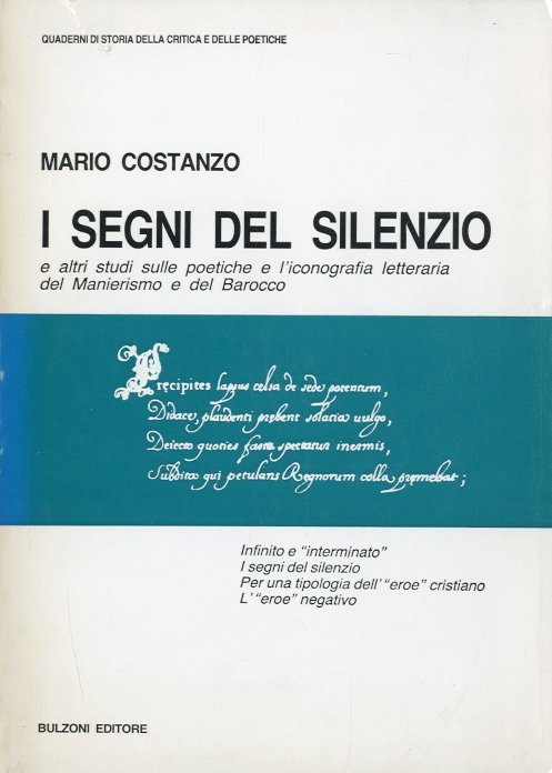 I segni del silenzio.