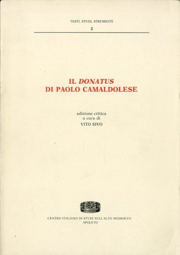 Il Donatus di Paolo Camaldolese.
