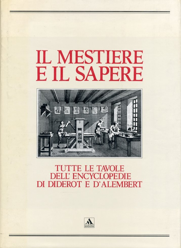 Il mestiere e il sapere. Tutte le tavole dell'Encyclopedie di … | Immagine principale
