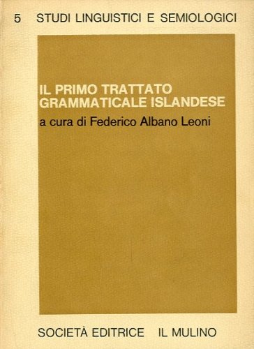Il primo trattato grammaticale islandese.