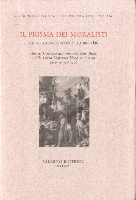 Il prisma dei moralisti.