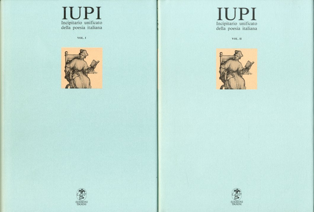 IUPI - Incipitario unificato della poesia italiana.