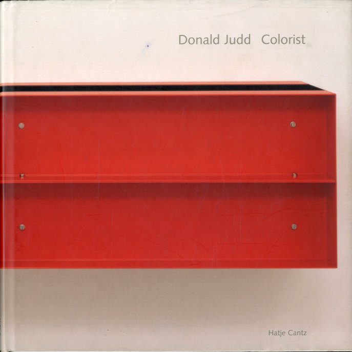 (Judd) Donald Judd. Colorist. | Immagine principale