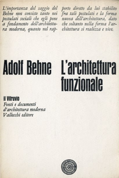 L'architettura funzionale.