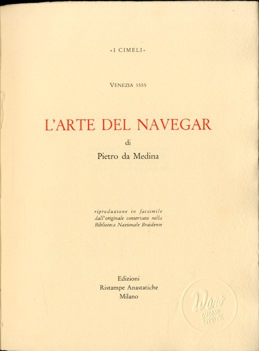 L'arte del navegar.