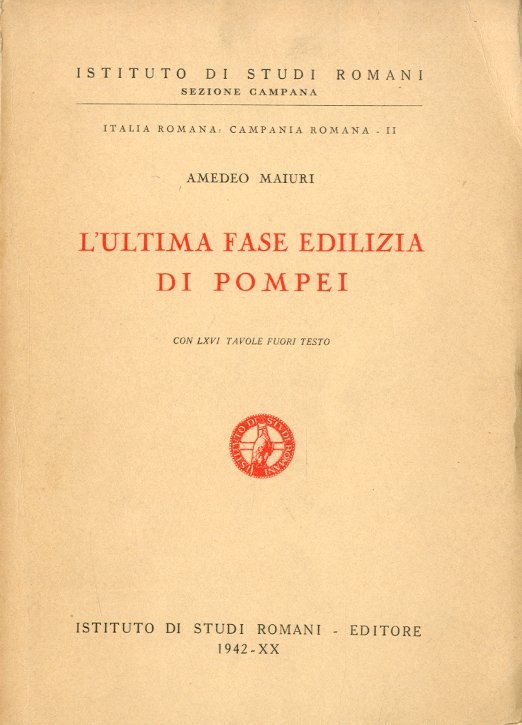 L'ultima fase edilizia di Pompei.