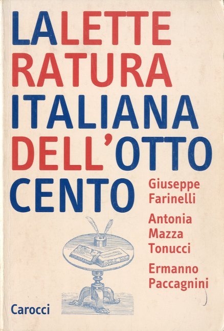 La letteratura italiana dell'Ottocento.