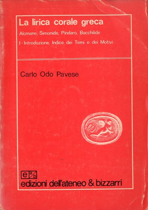 La lirica corale greca.