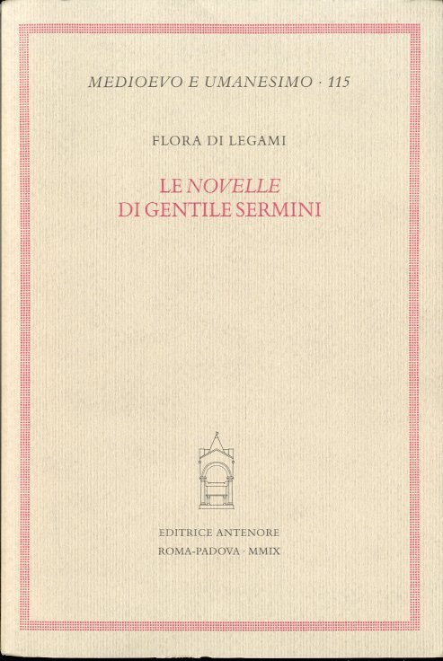 Le novelle di Gentile Sermini.