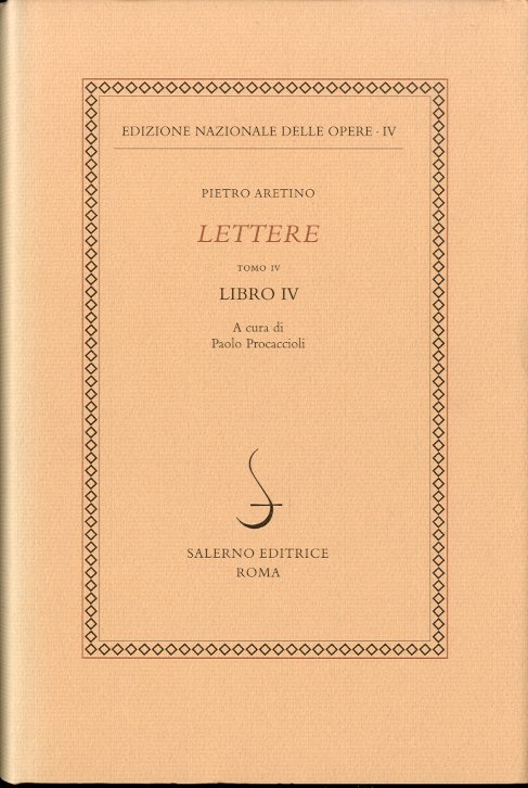Lettere. Tomo 4 - Libro 4.