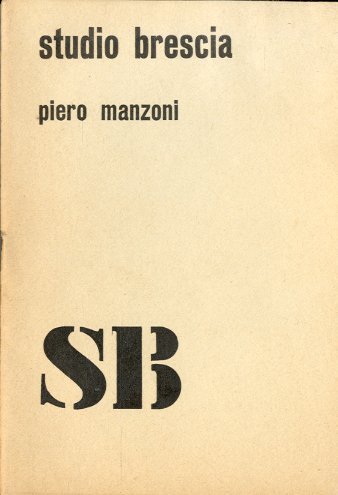(Manzoni) Piero manzoni - Mostra numero 7. | Immagine principale