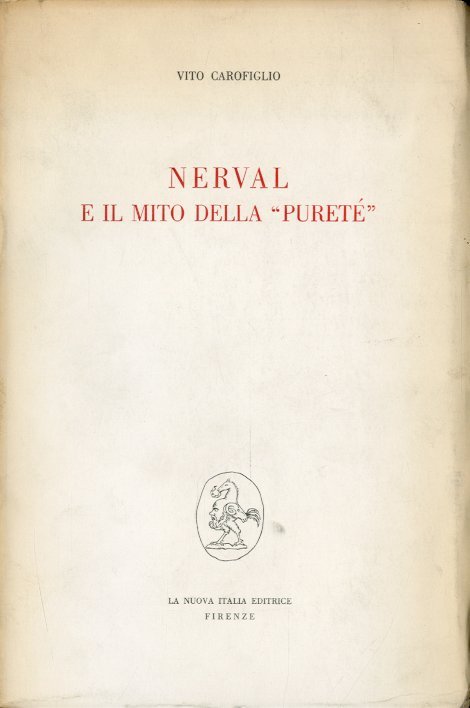 Nerval e il mito della "purete'".