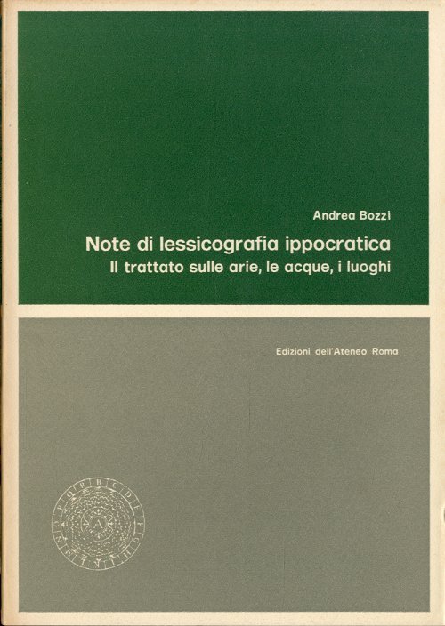 Note di lessicografia ippocratica.