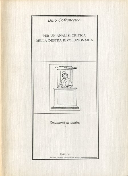 Per un'analisi critica della destra rivoluzionaria.