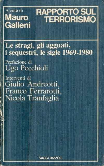 Rapporto sul terrorismo.