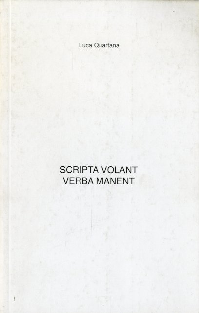 Scripta volant verba manent. | Immagine principale