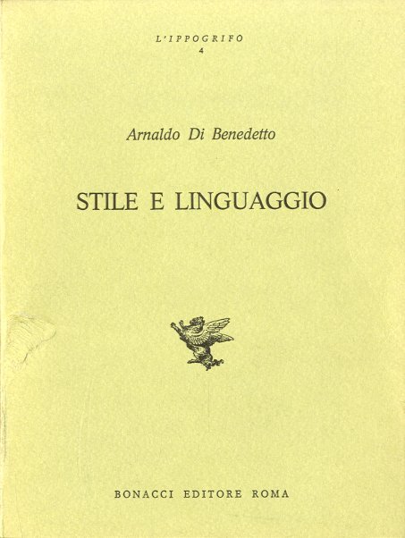 Stile e linguaggio.
