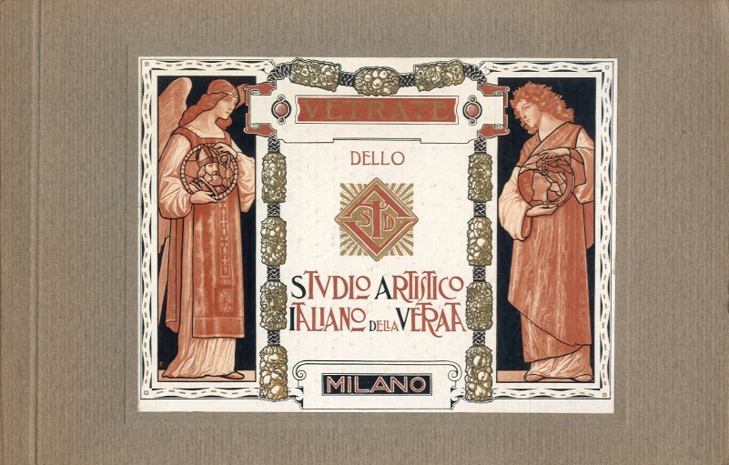 Studio artistico italiano della vetrata.